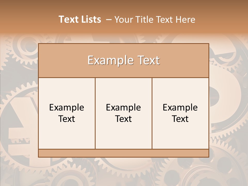 Clock Dealing Symbol PowerPoint Template
