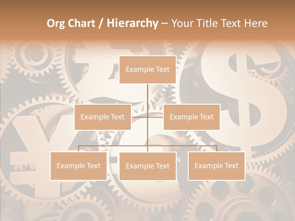 Clock Dealing Symbol PowerPoint Template