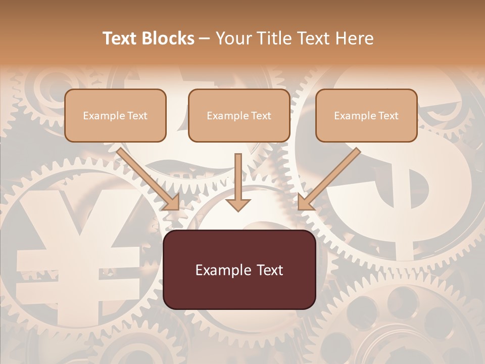 Clock Dealing Symbol PowerPoint Template