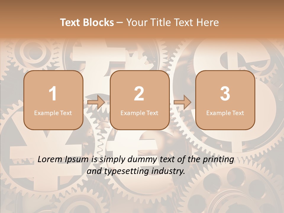 Clock Dealing Symbol PowerPoint Template