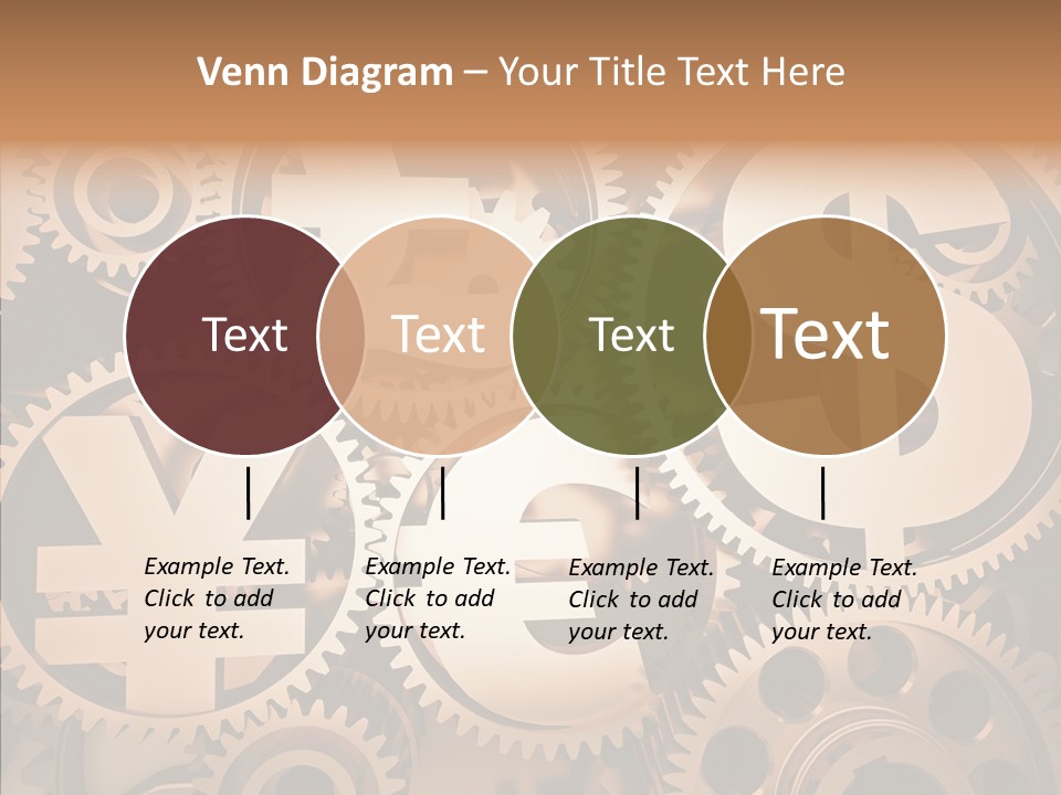 Clock Dealing Symbol PowerPoint Template