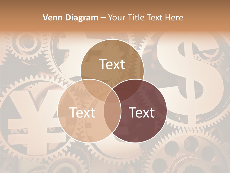 Clock Dealing Symbol PowerPoint Template