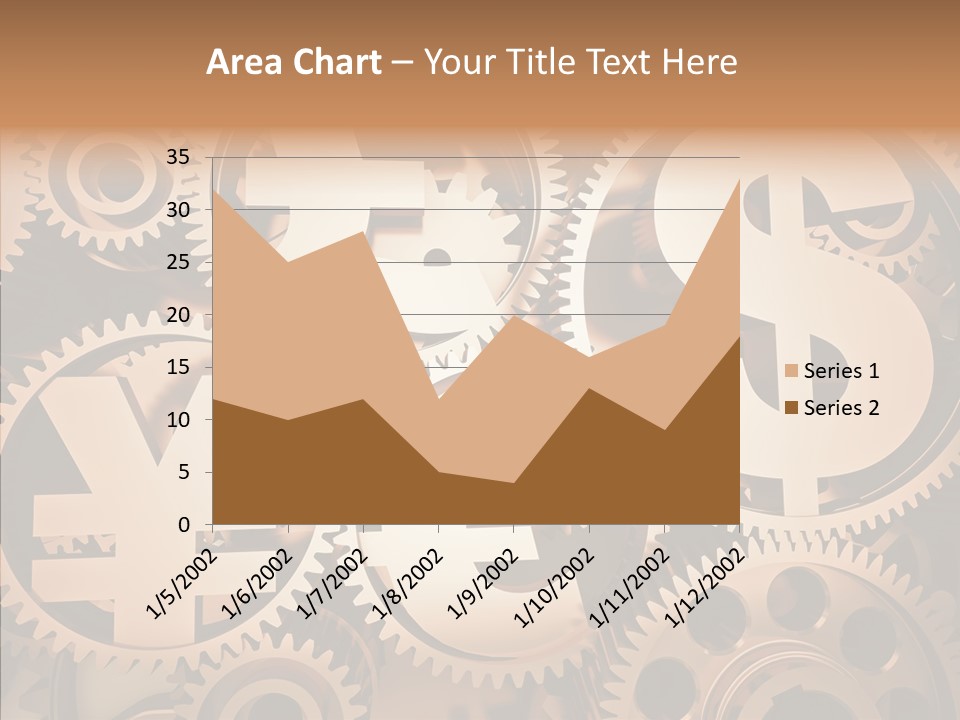 Clock Dealing Symbol PowerPoint Template