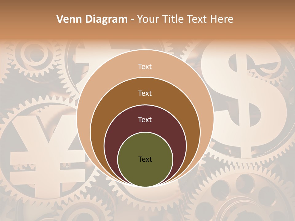 Clock Dealing Symbol PowerPoint Template