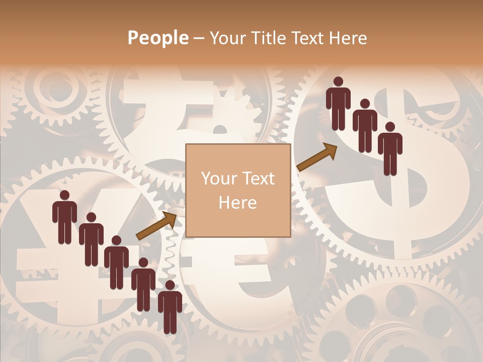 Clock Dealing Symbol PowerPoint Template