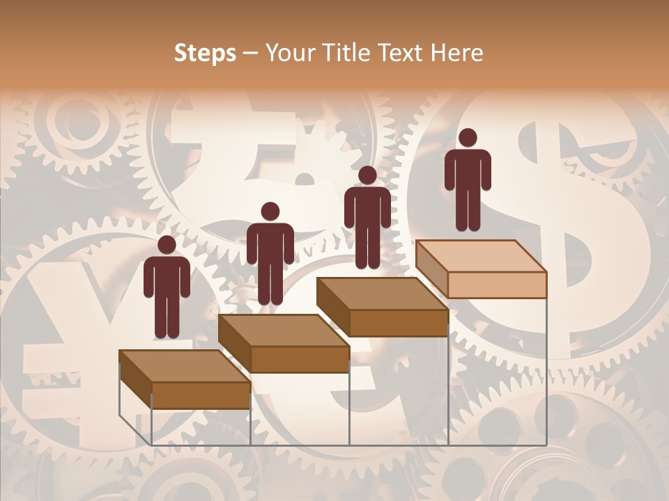 Clock Dealing Symbol PowerPoint Template