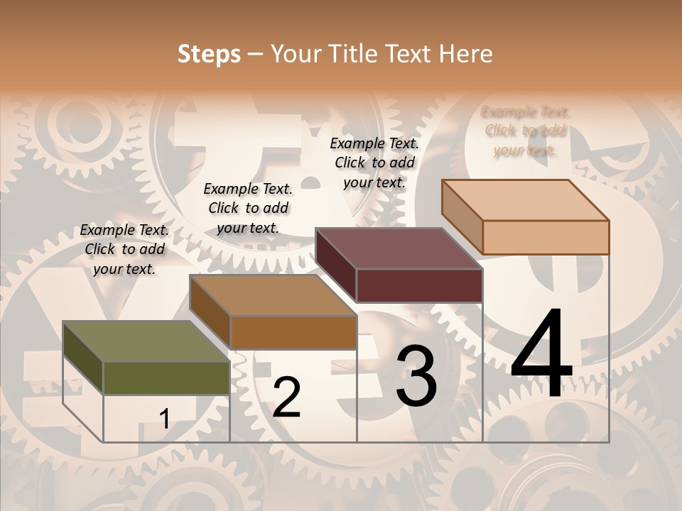 Clock Dealing Symbol PowerPoint Template