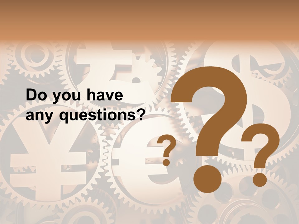 Clock Dealing Symbol PowerPoint Template