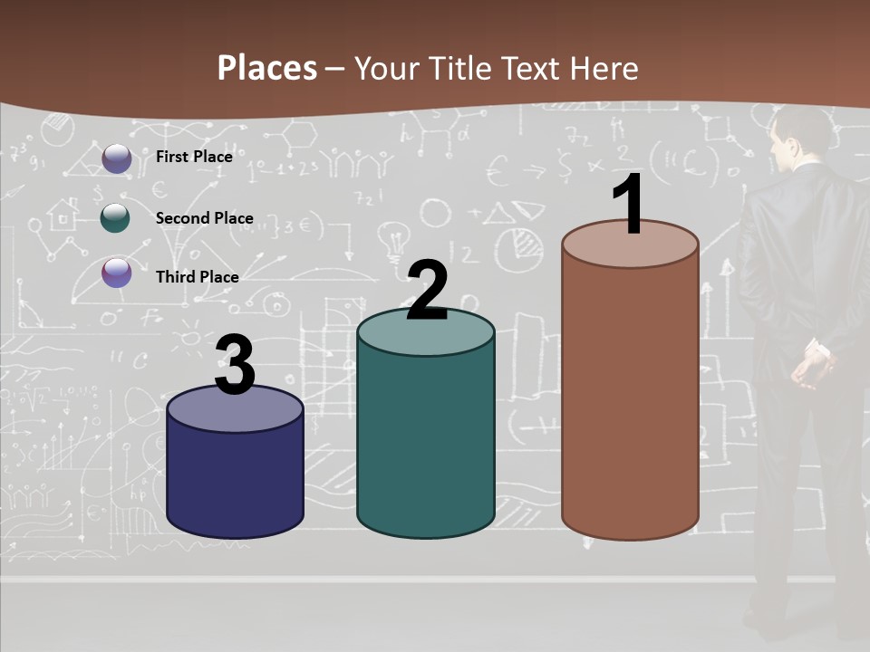 Frustrated Chalk Calculus PowerPoint Template