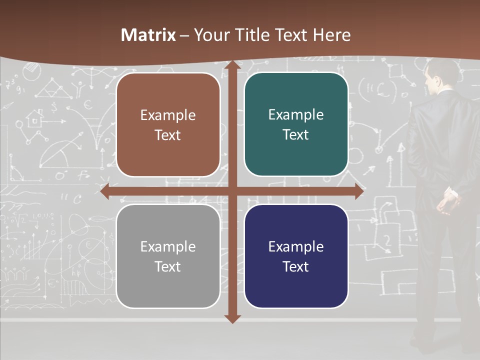 Frustrated Chalk Calculus PowerPoint Template