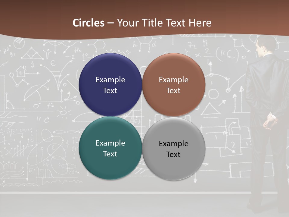 Frustrated Chalk Calculus PowerPoint Template