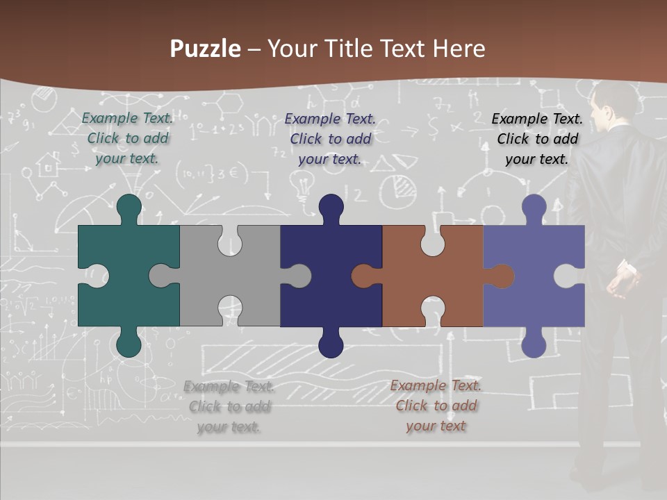 Frustrated Chalk Calculus PowerPoint Template