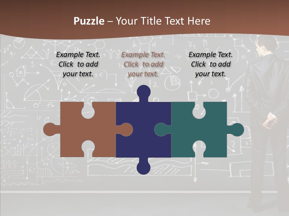 Frustrated Chalk Calculus PowerPoint Template