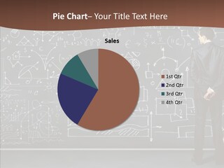 Frustrated Chalk Calculus PowerPoint Template