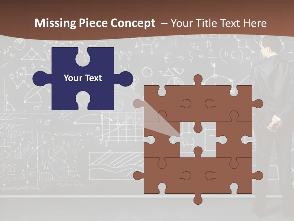 Frustrated Chalk Calculus PowerPoint Template