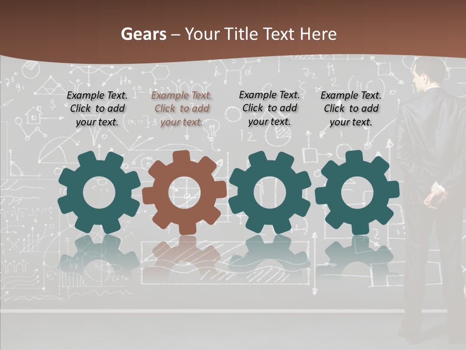 Frustrated Chalk Calculus PowerPoint Template