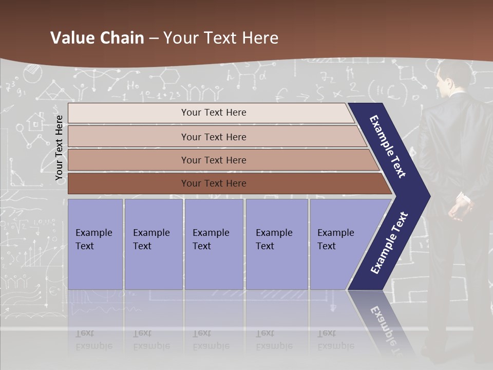 Frustrated Chalk Calculus PowerPoint Template