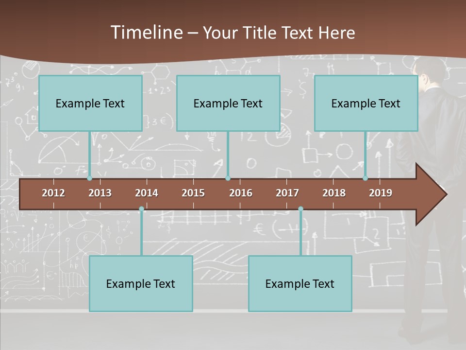 Frustrated Chalk Calculus PowerPoint Template