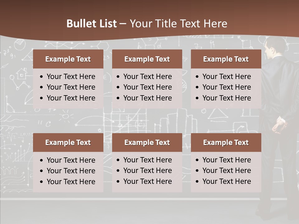 Frustrated Chalk Calculus PowerPoint Template