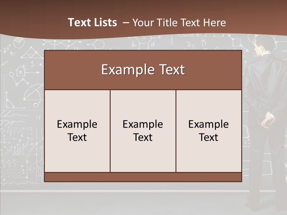 Frustrated Chalk Calculus PowerPoint Template