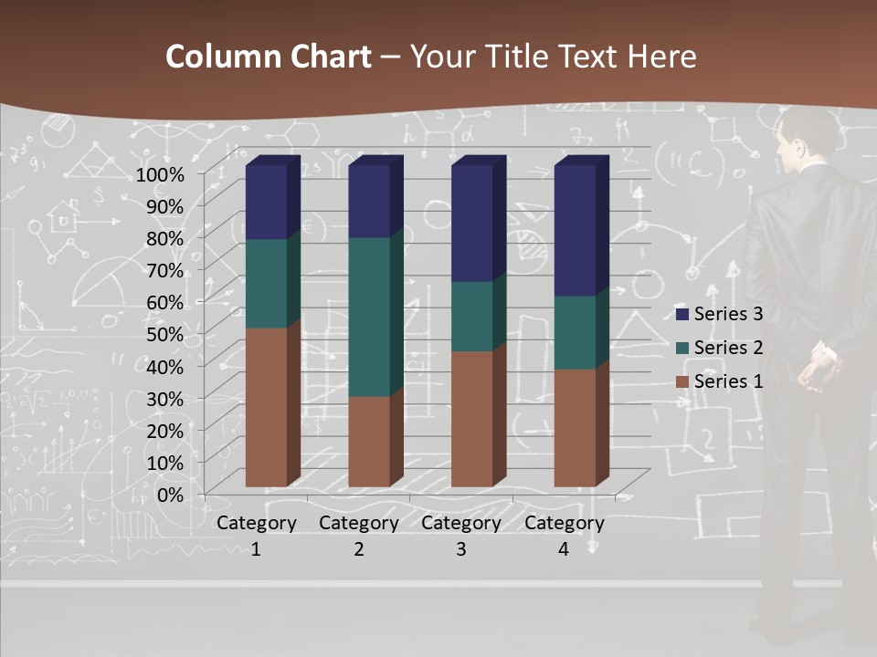 Frustrated Chalk Calculus PowerPoint Template