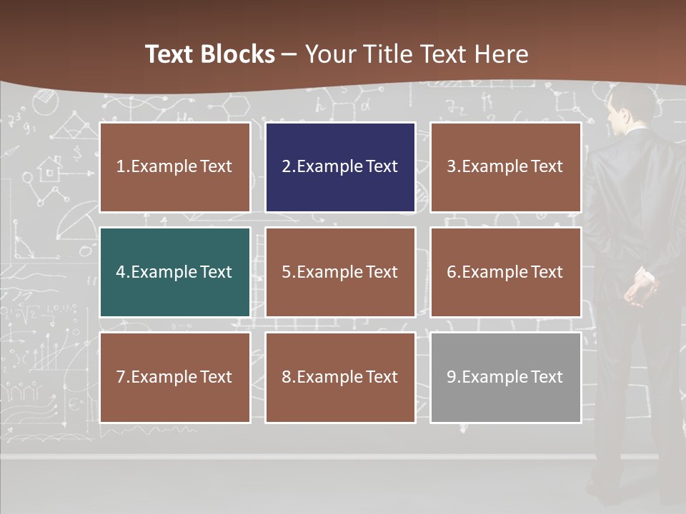 Frustrated Chalk Calculus PowerPoint Template