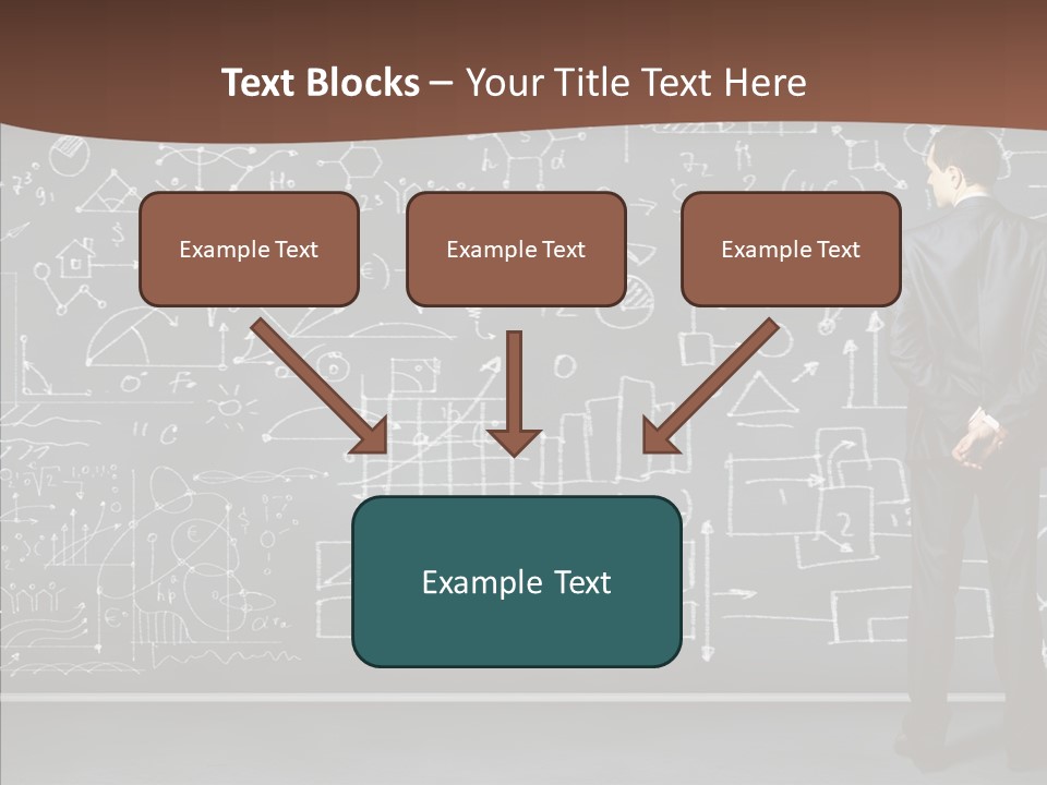 Frustrated Chalk Calculus PowerPoint Template