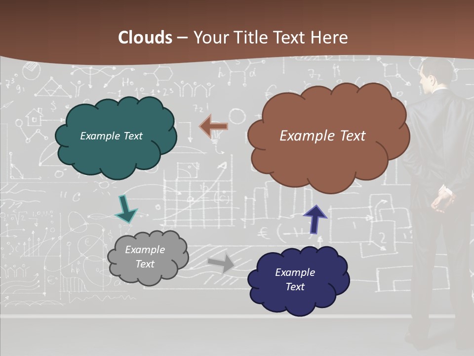Frustrated Chalk Calculus PowerPoint Template