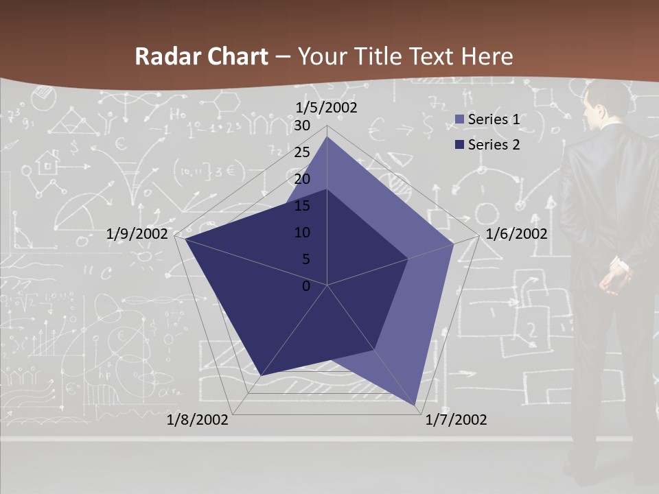 Frustrated Chalk Calculus PowerPoint Template