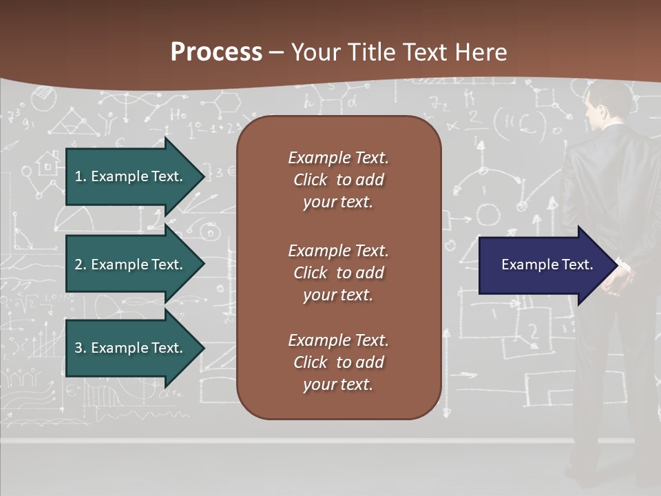 Frustrated Chalk Calculus PowerPoint Template