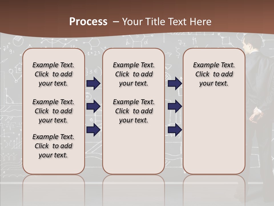 Frustrated Chalk Calculus PowerPoint Template