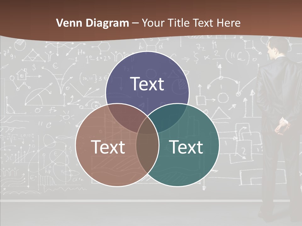 Frustrated Chalk Calculus PowerPoint Template