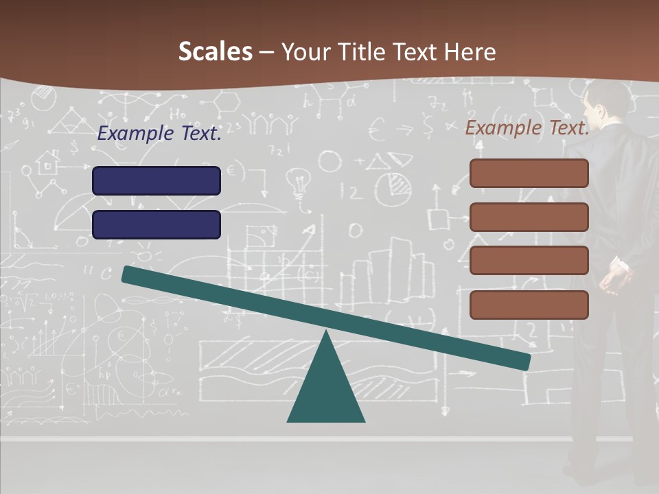 Frustrated Chalk Calculus PowerPoint Template