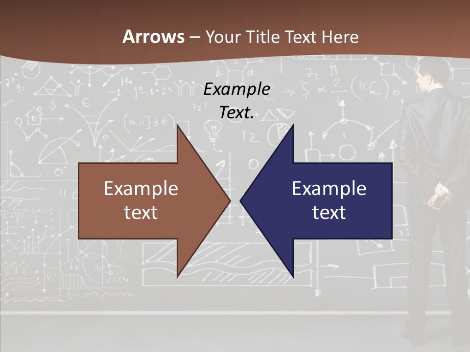 Frustrated Chalk Calculus PowerPoint Template