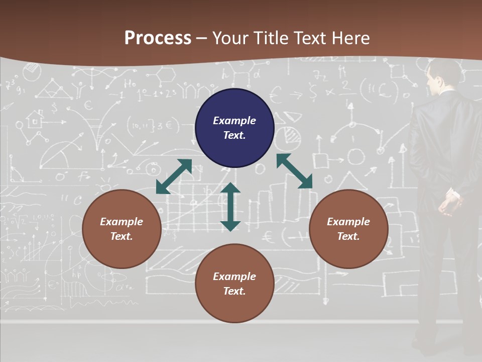 Frustrated Chalk Calculus PowerPoint Template