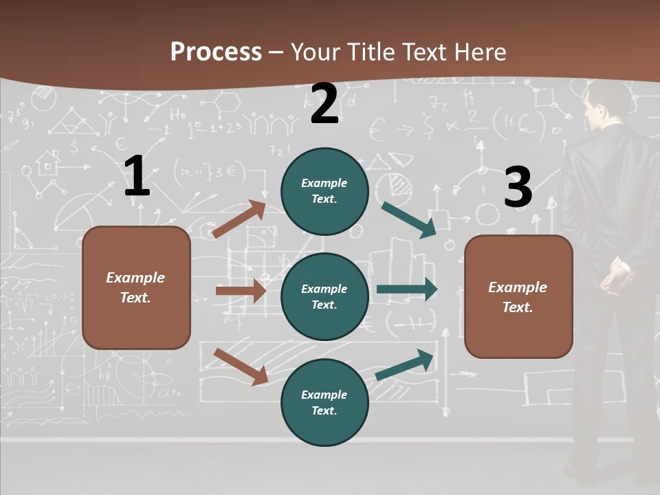 Frustrated Chalk Calculus PowerPoint Template