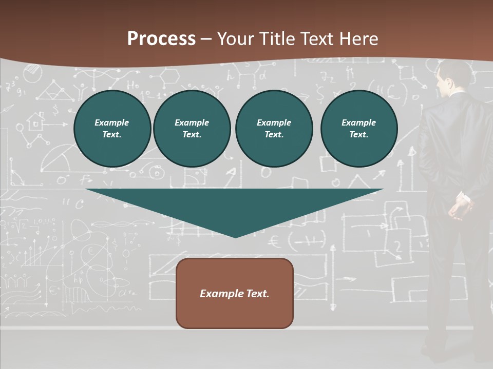 Frustrated Chalk Calculus PowerPoint Template