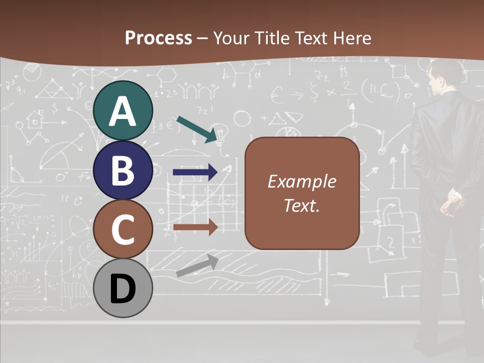 Frustrated Chalk Calculus PowerPoint Template