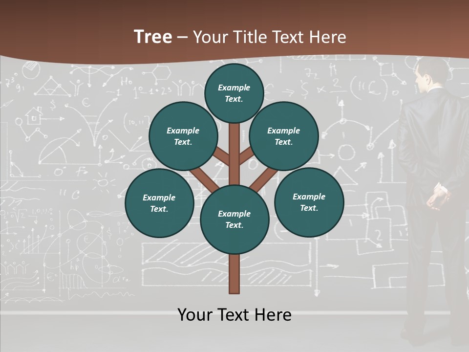 Frustrated Chalk Calculus PowerPoint Template