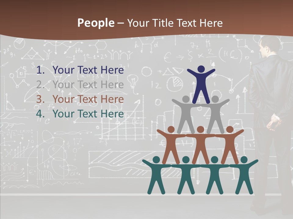 Frustrated Chalk Calculus PowerPoint Template