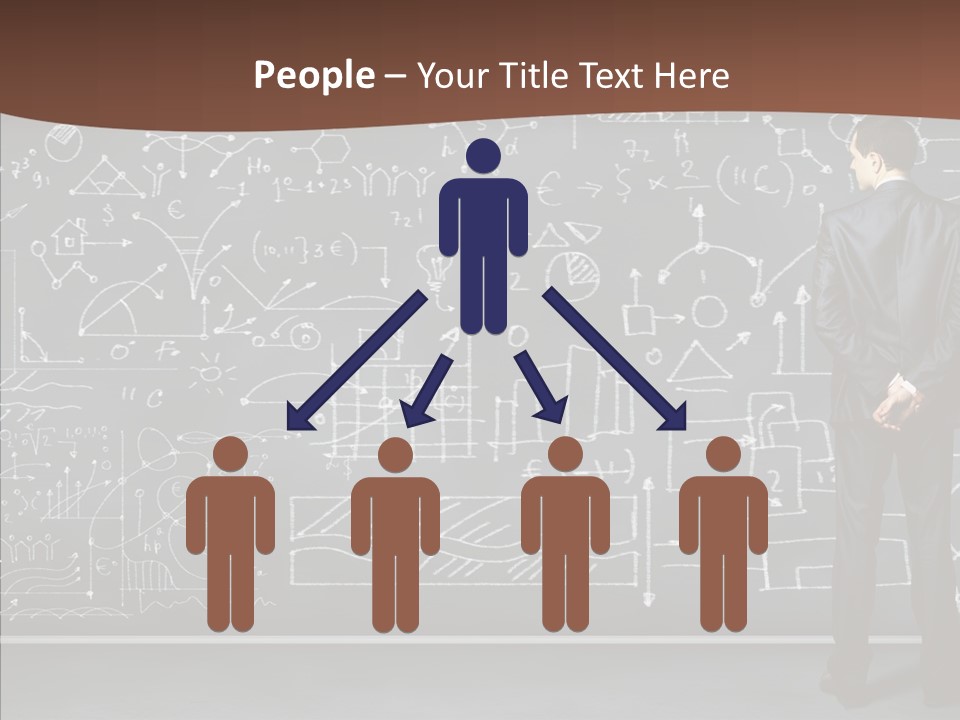 Frustrated Chalk Calculus PowerPoint Template