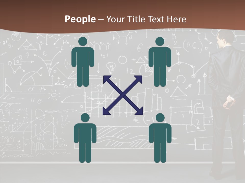 Frustrated Chalk Calculus PowerPoint Template