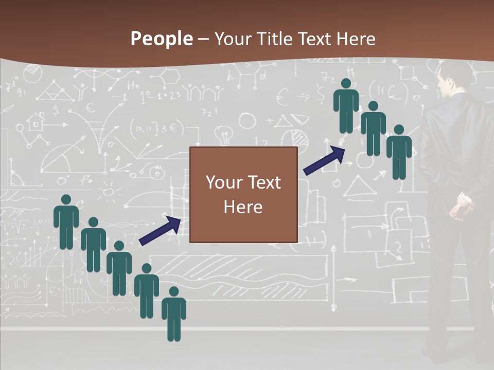 Frustrated Chalk Calculus PowerPoint Template