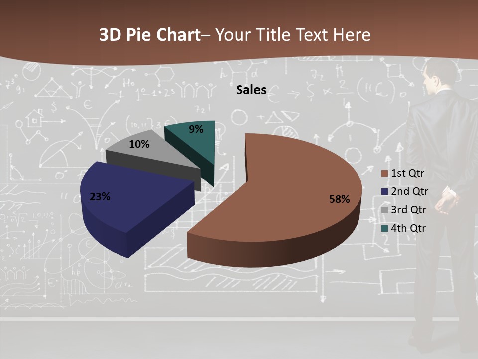 Frustrated Chalk Calculus PowerPoint Template