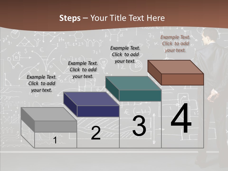 Frustrated Chalk Calculus PowerPoint Template