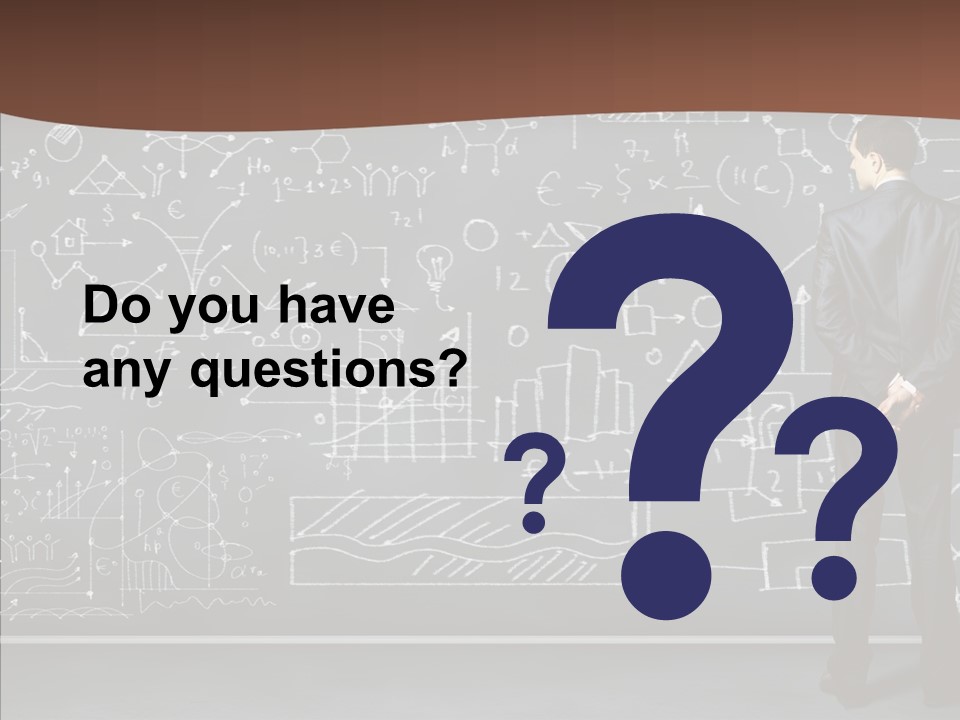 Frustrated Chalk Calculus PowerPoint Template