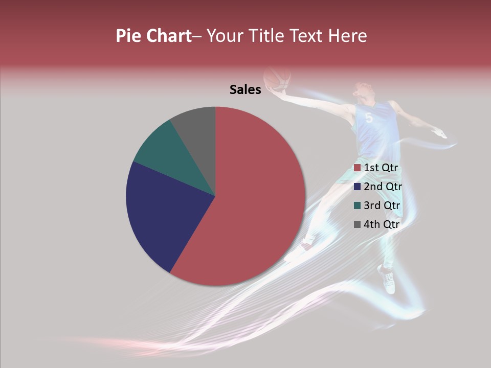 Sport Game Dunk PowerPoint Template