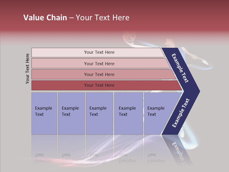 Sport Game Dunk PowerPoint Template