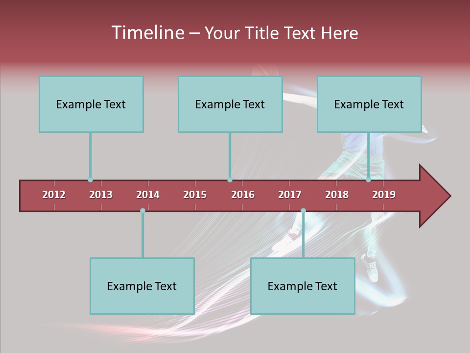 Sport Game Dunk PowerPoint Template