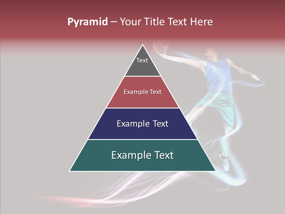 Sport Game Dunk PowerPoint Template